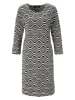 Aniston Kleid in Grau/ Schwarz