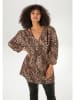 Aniston Bluzka w kolorze jasnobrązowo-czarnym