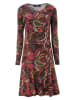 Aniston Sukienka w kolorze brązowym ze wzorem