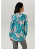 Aniston Bluzka w kolorze turkusowo-białym