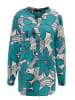 Aniston Blouse turquoise/wit