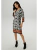 Aniston Kleid in Schwarz/ Weiß