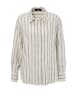 Aniston Hemd in Creme/ Grau