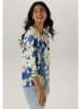 Aniston Blouse blauw/crème