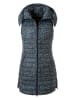 Aniston Doorgestikte bodywarmer blauw/zwart