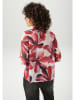 Aniston Bluse in Weiß/ Rot