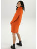 Aniston Gebreide jurk oranje