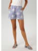 Aniston Shorts in Blau/ Weiß