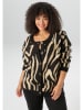Aniston Kardigan w kolorze czarno-beżowym