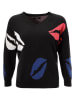 Aniston Pullover in Schwarz