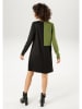 Aniston Jurk zwart/groen