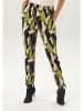 Aniston Broek zwart/groen
