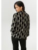 Aniston Bluse in Schwarz/ Creme