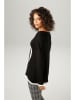 Aniston Pullover in Schwarz