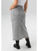 Aniston Jeansrock in Grau