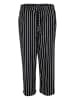 Aniston Broek zwart/wit