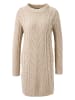 Aniston Gebreide jurk beige