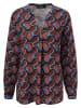 Aniston Bluse in Bordeaux/ Blau