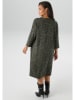 Aniston Kleid in Khaki/ Schwarz