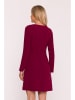 Stylove Kleid in Bordeaux