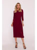 Stylove Kleid in Bordeaux