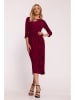 Stylove Kleid in Bordeaux