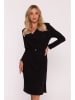 Stylove Kleid in Schwarz