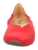 Think! Leder-Ballerinas in Rot