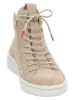 Think! Leder-Sneakers in Beige