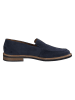 Paul Green Leder-Slipper in Dunkelblau