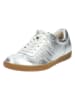 Paul Green Leren sneakers zilverkleurig