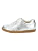 Paul Green Leder-Sneakers in Silber