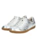 Paul Green Leder-Sneakers in Silber