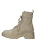 Steve Madden Leder-Boots in Beige