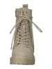 Steve Madden Leder-Boots in Beige