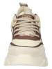 Steve Madden Leren sneakers beige/bruin