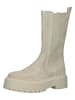 Steve Madden Leder-Chelsea-Boots in Beige