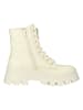 Steve Madden Leder-Boots in Creme