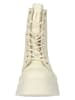Steve Madden Leder-Boots in Creme