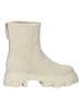Steve Madden Leder-Boots in Creme