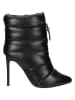 Steve Madden Leren enkellaarzen zwart