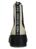 Steve Madden Leren chelseaboots beige/zwart