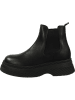 Steve Madden Leder-Chelsea-Boots in Schwarz