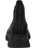 Steve Madden Leder-Chelsea-Boots in Schwarz