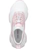 Steve Madden Sneakers wit/lichtroze
