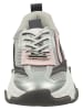 Steve Madden Sneaker in Rosa/ Silber/ Weiß