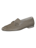 Paul Green Leder-Slipper in Khaki