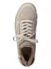 Paul Green Leder-Sneakers in Beige