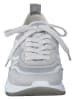 Paul Green Leder-Sneakers in Grau