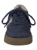 Paul Green Leren sneakers donkerblauw